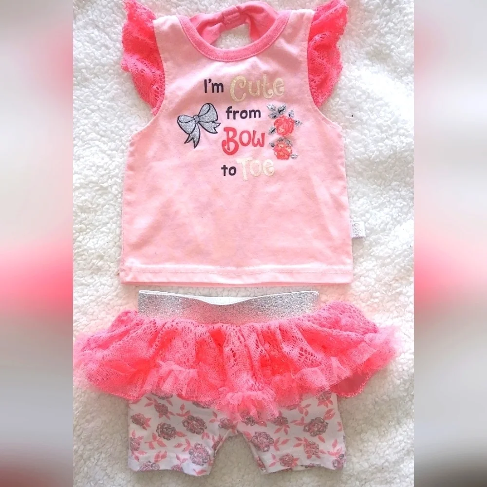 Duck duck goose top and shorts set